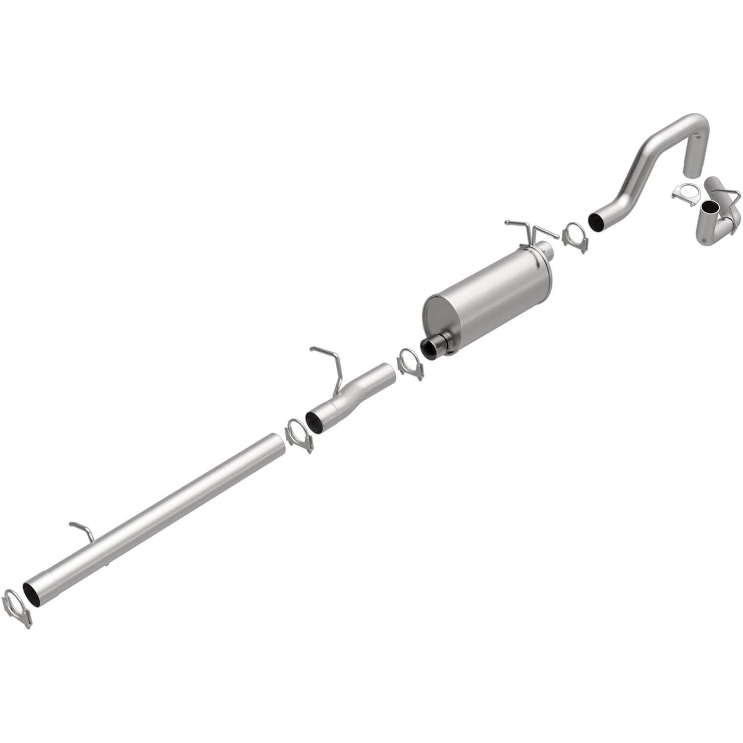 Fits 2005-2007 Ford Direct-Fit Replacement Exhaust System 106-0280